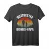 Bonus Papa Bonuspapa Stiefvater Geschenk T-Shirt - Lustiges Design für Bonusvater & Stiefeltern, perfekte Vatertagsidee