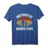 Bonus Papa Bonuspapa Stiefvater Geschenk T-Shirt - Lustiges Design für Bonusvater & Stiefeltern, perfekte Vatertagsidee