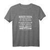 Sohn Bonusvater T-Shirt - Lustiges Vatertag, Herrentag & Himmelfahrt Geschenk für Bonuspapa, Stiefvater & stolzen Papa