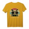 Lustiges Katzenliebhaber T-Shirt mit Retro-Design - Perfektes Geschenk für Katzenmütter, Katzenväter und Tierfreunde