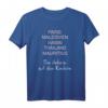 Ich Bin Daheim mit den Kindern - Lustiges Mama Mutter Spruch T-Shirt für Mütter mit Humor