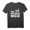 THE WALKING MOM - Lustiges Vintage T-Shirt für Mütter, Geschenkidee zum Muttertag & Weihnachten, Powerfrau & Serienjunkie Style
