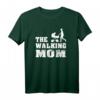 THE WALKING MOM - Lustiges Vintage T-Shirt für Mütter, Geschenkidee zum Muttertag & Weihnachten, Powerfrau & Serienjunkie Style