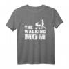 THE WALKING MOM - Lustiges Vintage T-Shirt für Mütter, Geschenkidee zum Muttertag & Weihnachten, Powerfrau & Serienjunkie Style