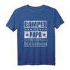 Herren Natur Retro Papa Camper Spruch Vintage Camping Geschenk T-Shirt – Perfektes Geschenk für Wohnwagen- und Wohnmobilbesitzer zu Weihnachten & Geburtstag
