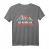 Ich kenne da eine Abkürzung Bergsteiger Wanderer T-Shirt – Perfekte Geschenkidee für Natur- und Bergliebhaber zu Weihnachten, Muttertag, Vatertag & Geburtstag