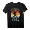 My Favorite Hiking Buddies Papa Retro Wanderer T-Shirt – Perfektes Outdoor-Geschenk für Vatertag, Geburtstag & Abenteuerliebhaber