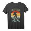 My Favorite Hiking Buddies Papa Retro Wanderer T-Shirt – Perfektes Outdoor-Geschenk für Vatertag, Geburtstag & Abenteuerliebhaber