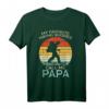 My Favorite Hiking Buddies Papa Retro Wanderer T-Shirt – Perfektes Outdoor-Geschenk für Vatertag, Geburtstag & Abenteuerliebhaber