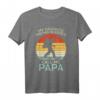 My Favorite Hiking Buddies Papa Retro Wanderer T-Shirt – Perfektes Outdoor-Geschenk für Vatertag, Geburtstag & Abenteuerliebhaber