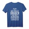 Bruder Einer Fantastischen Schwester T-Shirt - Lustiges Geschwister Motiv für den großen oder kleinen Bruder als Geschenk