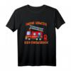 Kinder Tausche Schwester gegen Feuerwehrauto T-Shirt - Lustiges Geschwister-Outfit für Brüder, perfekt als Geschenk zu Geburtstag & Weihnachten