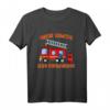 Kinder Tausche Schwester gegen Feuerwehrauto T-Shirt - Lustiges Geschwister-Outfit für Brüder, perfekt als Geschenk zu Geburtstag & Weihnachten