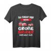 Kinder Großer Bruder Feuerwehr Geschwister T-Shirt – Lustiges Geschenk für den besten großen Bruder, Feuerwehrfans & Geschwister