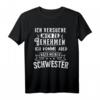Bruder Schwester Partnerlook T-Shirt - Lustiges Geschwister Geschenk mit Spruch für Familie & Freunde