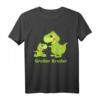 Kinder Dinosaurier T-Shirt für Brüder & Geschwister - Großer Bruder werden, Tyrannosaurus Rex Design, Geschenkidee für Jungen zu Geburtstag, Weihnachten & Ostern