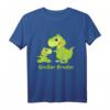 Kinder Dinosaurier T-Shirt für Brüder & Geschwister - Großer Bruder werden, Tyrannosaurus Rex Design, Geschenkidee für Jungen zu Geburtstag, Weihnachten & Ostern