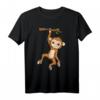 Äffchen am Ast Süßes Kinder Affe T-Shirt – Lustiges Tierdesign für Mädchen und Jungen, ideales Geschenk für Affen- und Tierliebhaber