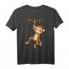 Äffchen am Ast Süßes Kinder Affe T-Shirt – Lustiges Tierdesign für Mädchen und Jungen, ideales Geschenk für Affen- und Tierliebhaber