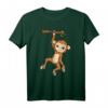 Äffchen am Ast Süßes Kinder Affe T-Shirt – Lustiges Tierdesign für Mädchen und Jungen, ideales Geschenk für Affen- und Tierliebhaber