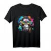 Monkey DJ T-Shirt mit Kopfhörer und Sonnenbrille - Lustiges Musik-Design für Partygänger, DJs & Clubbesucher