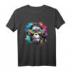 Monkey DJ T-Shirt mit Kopfhörer und Sonnenbrille - Lustiges Musik-Design für Partygänger, DJs & Clubbesucher