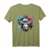 Monkey DJ T-Shirt mit Kopfhörer und Sonnenbrille - Lustiges Musik-Design für Partygänger, DJs & Clubbesucher