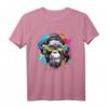 Monkey DJ T-Shirt mit Kopfhörer und Sonnenbrille - Lustiges Musik-Design für Partygänger, DJs & Clubbesucher