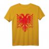 ALBANIEN Adler Flagge T-Shirt für Damen, Herren & Kinder – Klassisch geschnitten, doppelt genähter Saum