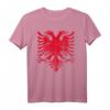ALBANIEN Adler Flagge T-Shirt für Damen, Herren & Kinder – Klassisch geschnitten, doppelt genähter Saum