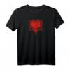 Albanien Flagge mit Albanischem Adler T-Shirt - Geschenkidee für Albaner, Kosovo und Mazedonien, ideal für Reisen & kulturelle Anlässe