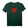 Albanien Flagge mit Albanischem Adler T-Shirt - Geschenkidee für Albaner, Kosovo und Mazedonien, ideal für Reisen & kulturelle Anlässe
