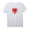 Albanien Flagge mit Albanischem Adler T-Shirt - Geschenkidee für Albaner, Kosovo und Mazedonien, ideal für Reisen & kulturelle Anlässe
