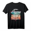 Ohne Mama Läuft Hier Nichts Vintage T-Shirt - Lustiges Muttertags Geschenk im Retro Stil