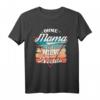 Ohne Mama Läuft Hier Nichts Vintage T-Shirt - Lustiges Muttertags Geschenk im Retro Stil
