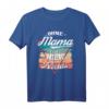 Ohne Mama Läuft Hier Nichts Vintage T-Shirt - Lustiges Muttertags Geschenk im Retro Stil