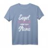 Mama Engel Ohne Flügel nennt man Mutter - Lustiges Vintage Retro T-Shirt als Geschenk für Mama zum Geburtstag, Weihnachten oder Baby-Party