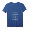 Damen Alleinerziehende Mutter habe die Eier die dem Vater fehlen T-Shirt mit V-Ausschnitt – Lustiges Geschenk für Single Moms zum Geburtstag, Weihnachten & Muttertag