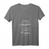 Damen Alleinerziehende Mutter habe die Eier die dem Vater fehlen T-Shirt mit V-Ausschnitt – Lustiges Geschenk für Single Moms zum Geburtstag, Weihnachten & Muttertag