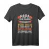 Papa und Vater Herren lustiges Spruch T-Shirt – Perfektes Vatertag Geschenk von Sohn oder Tochter