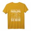 Vatertag T-Shirt für Papa und Opa - Lustiges Faust-Design Geschenk für Männer zu Geburtstag, Weihnachten, Himmelfahrt & Herrentag