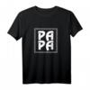 Papa Vater Vatertag Geburtstag Partnerlook T-Shirt - Lustiges Familienoutfit als Geschenk für Papa und die ganze Familie