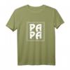 Papa Vater Vatertag Geburtstag Partnerlook T-Shirt - Lustiges Familienoutfit als Geschenk für Papa und die ganze Familie