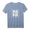 Papa Vater Vatertag Geburtstag Partnerlook T-Shirt - Lustiges Familienoutfit als Geschenk für Papa und die ganze Familie