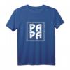 Papa Vater Vatertag Geburtstag Partnerlook T-Shirt - Lustiges Familienoutfit als Geschenk für Papa und die ganze Familie
