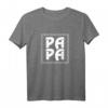 Papa Vater Vatertag Geburtstag Partnerlook T-Shirt - Lustiges Familienoutfit als Geschenk für Papa und die ganze Familie