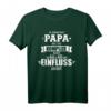Papa Vater Komplize schlechter Einfluss lustiges Spruch T-Shirt - Originelles Vatertags- und Weihnachtsgeschenk für Papa mit Humor