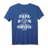Papa Vater Komplize schlechter Einfluss lustiges Spruch T-Shirt - Originelles Vatertags- und Weihnachtsgeschenk für Papa mit Humor