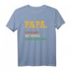Papa Der Mann - Lustiges Vater Geburtstag T-Shirt mit Sprüchen für Männer | Originelles Vatertags- und Geburtstagsgeschenk