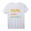 Papa Der Mann - Lustiges Vater Geburtstag T-Shirt mit Sprüchen für Männer | Originelles Vatertags- und Geburtstagsgeschenk